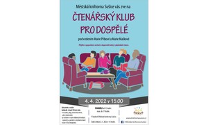 4. 4. 2022 Čtenářský klub pro dospělé