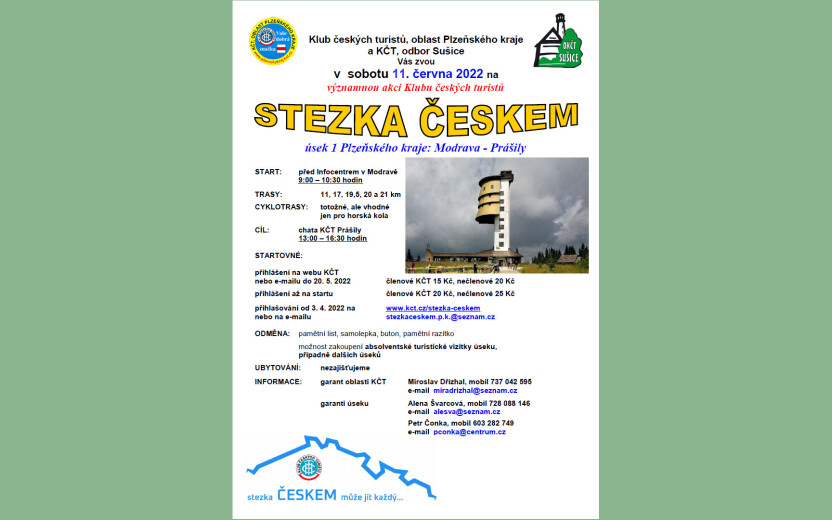 STEZKA ČESKEM