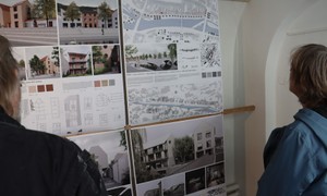 Vernisáž výstavy studentských návrhů budoucí Sušice