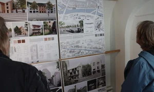 Vernisáž výstavy studentských návrhů budoucí Sušice