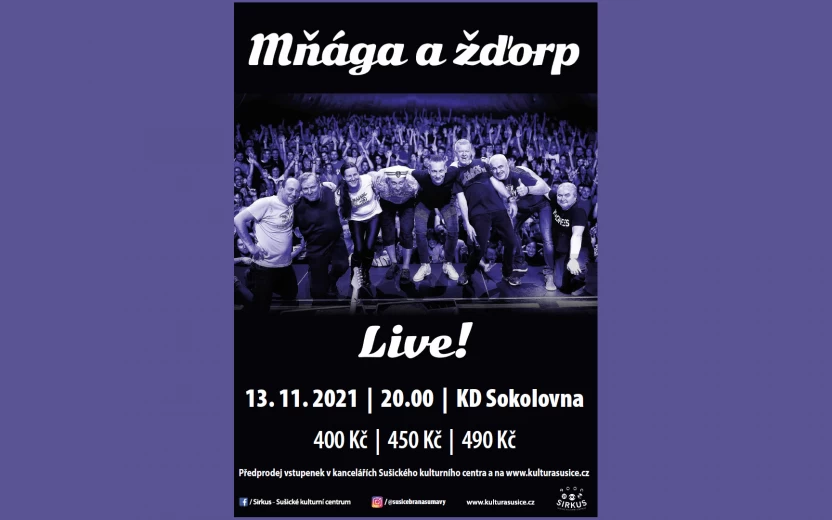Mňága a žďorp • Sokolovna Sušice