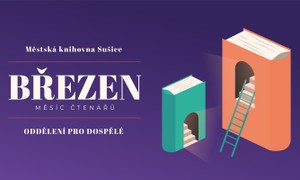 březen 2026: MĚSÍC ČTENÁŘŮ - oddělení pro dospělé