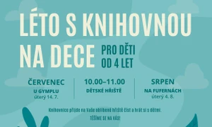 14.7. a 4.8. 2026 Léto s knihovnou na dece