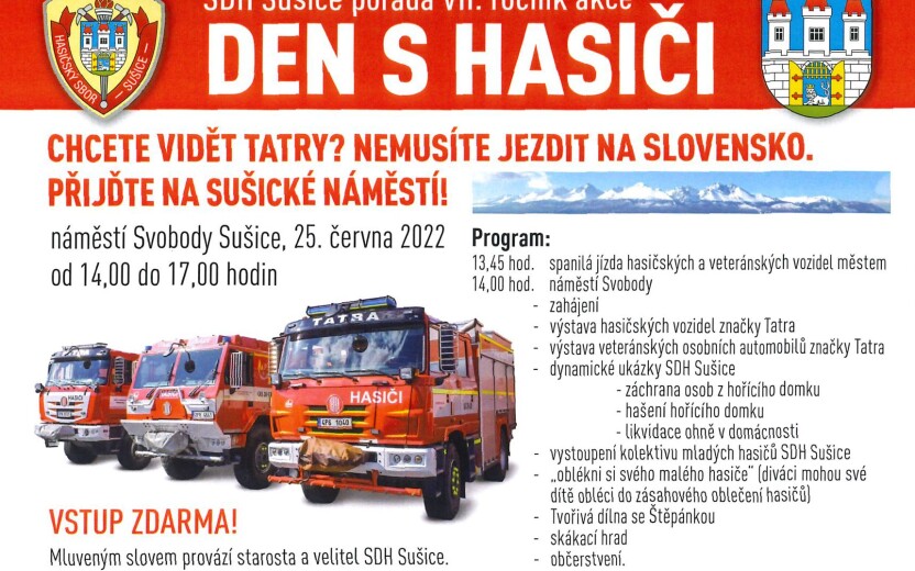 Den s hasiči