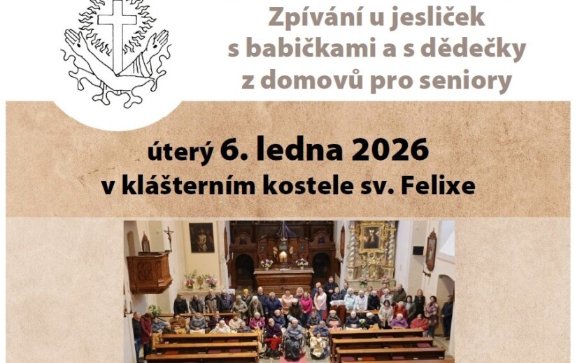 Sušické zpívání u jesliček se seniory