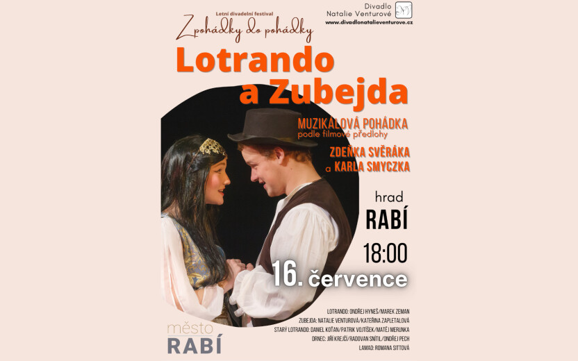 Muzikálová pohádka Lotrando a Zubejda - Hrad Rabí