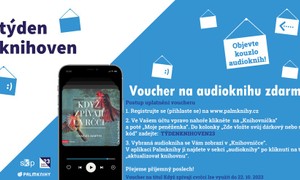 2. - 22.10.2023 Voucher na audioknihu zdarma