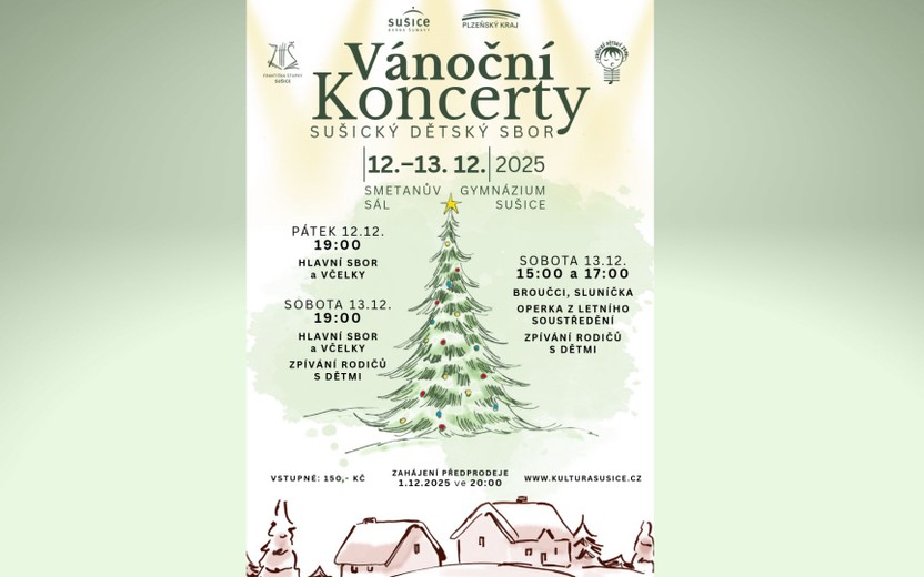 Vánoční koncerty SDS - PŘEDPRODEJE 2025