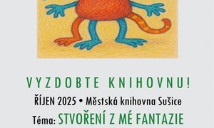 říjen: Vyzdobte knihovnu