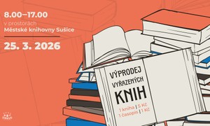 25.3.2026 VÝPRODEJ vyřazených knih