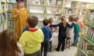 28.1.2026 ZŠ Žichovice, 1.a2.tř.: Seznámení s knihovnou