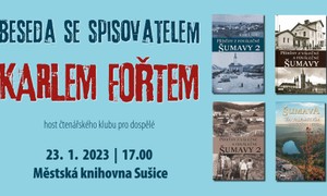 23. 1. 2023 Beseda se spisovatelem Karlem Fořtem