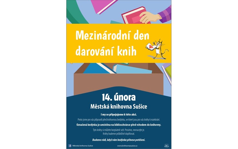 14. 2. Mezinárodní den darování knih 