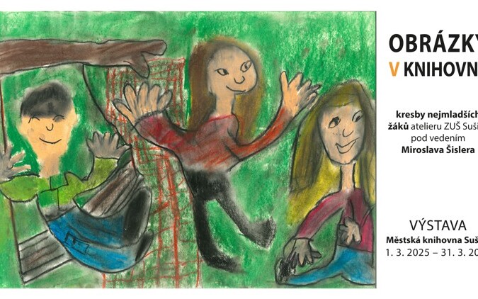 Výstava: Obrázky v knihovně