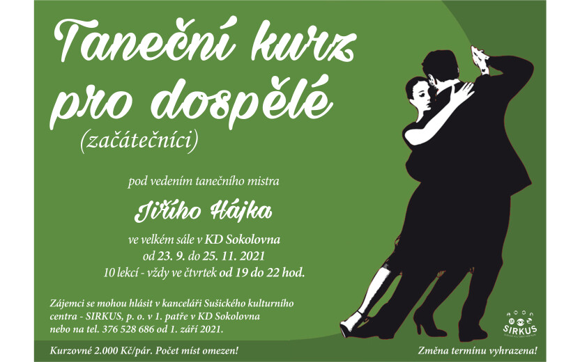 Taneční kurz pro dospělé (začátečníci)