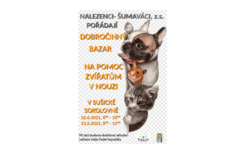 Nalezenci Šumaváci - Dobročinný bazar
