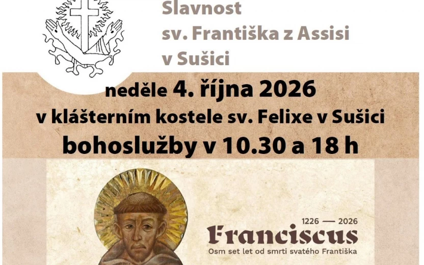 Sušická slavnost sv. Františka z Assisi
