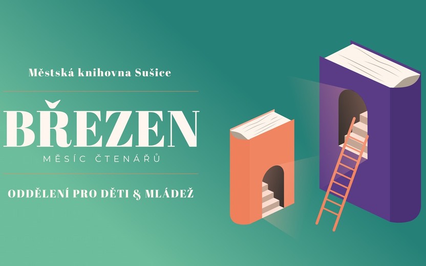 březen 2026: MĚSÍC ČTENÁŘŮ - oddělení pro děti