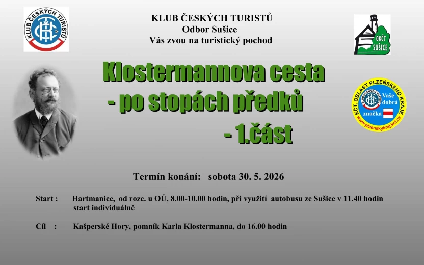 Klostermannova cesta-po stopách předků, 1.část