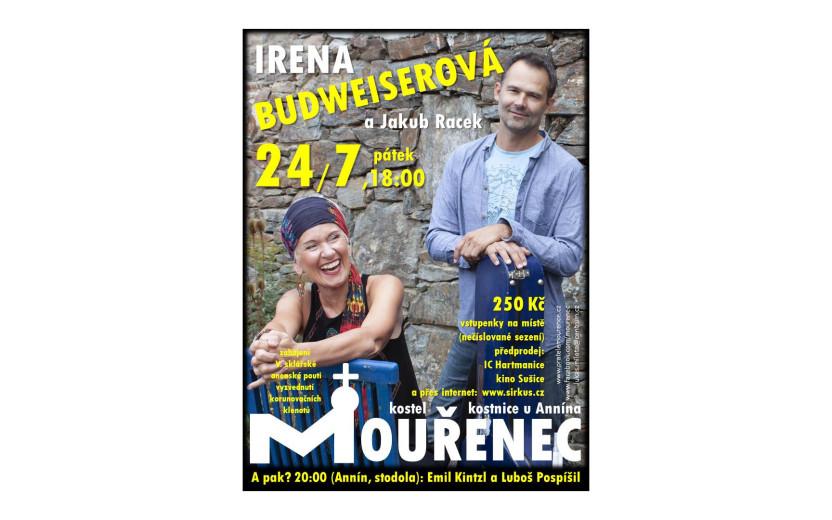 Irena Budweiserová a Jakub Racek na Mouřenci