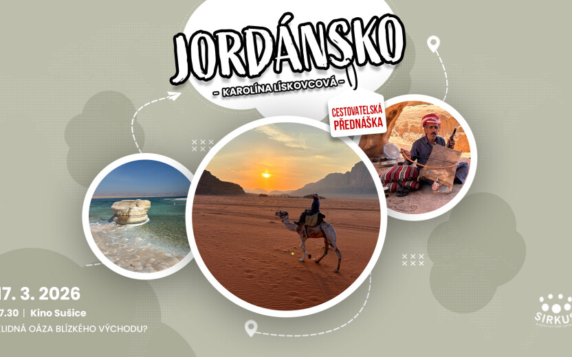 Cestovatelská přednáška - Jordánsko: klidná oáza Blízkého východu? - Karolína Lískovcová