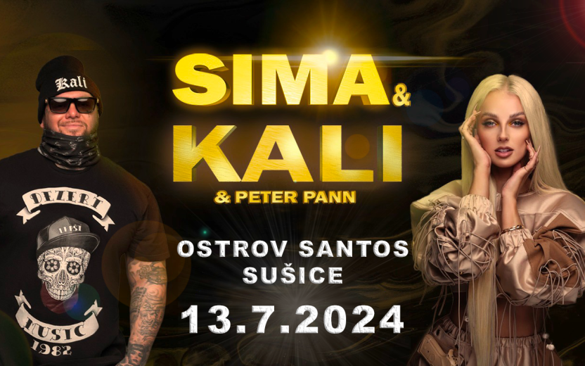 Kali & Sima + hosté • Ostrov Santos