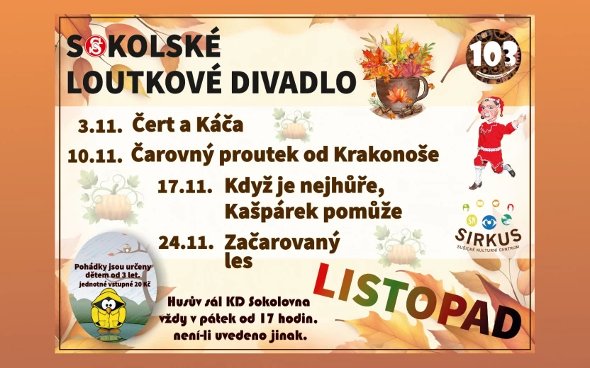Loutkové divadlo - Začarovaný les