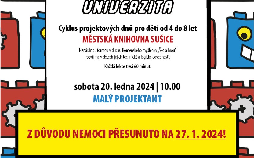 27.1.2024 MALÁ TECHNICKÁ UNIVERZITA: Malý projektant