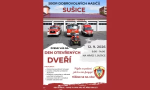 Den otevřených dveří Sboru dobrovolných hasičů Sušice