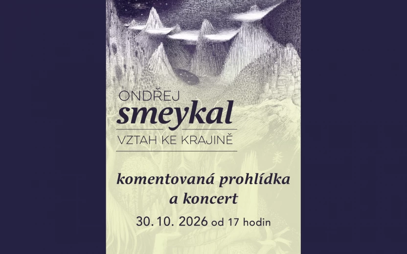 Komentovaná prohlídka a koncert k výstavě VZTAH KE KRAJINĚ /práce z různých let/
