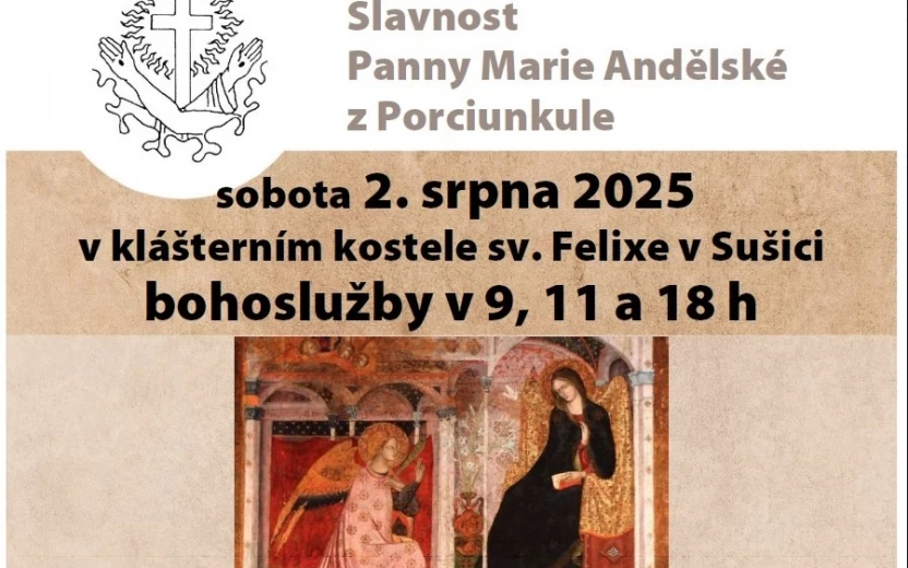 Sušická slavnost Panny Marie Andělské z Porciunkule
