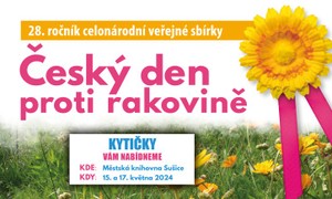 15. a 17.5.2024 Český den proti rakovině