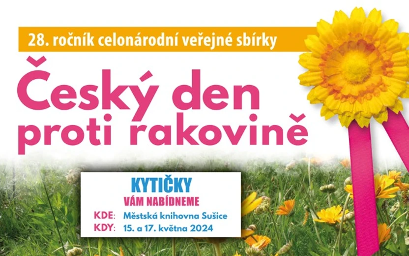 15. a 17.5.2024 Český den proti rakovině
