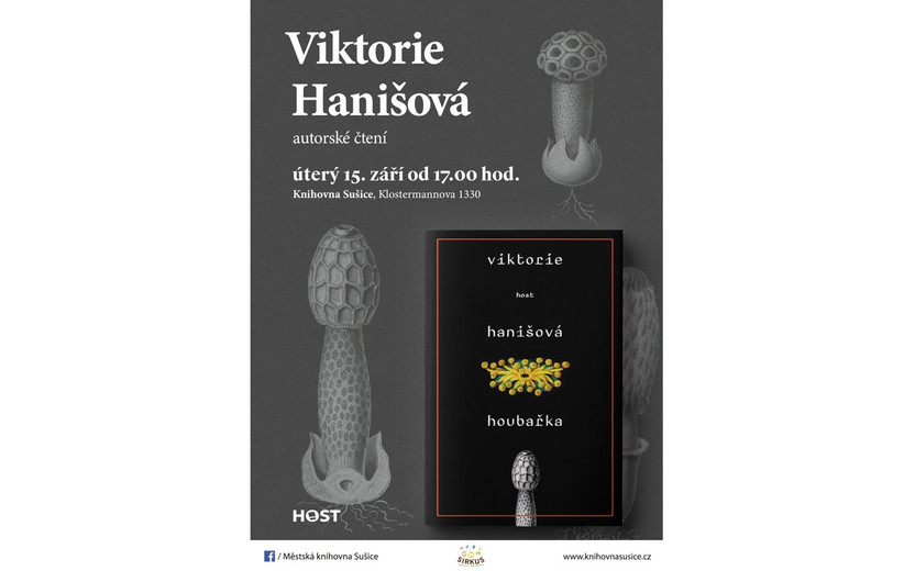 15. 9. 2020 Houbařka: autorské čtení Viktorie Hanišové 