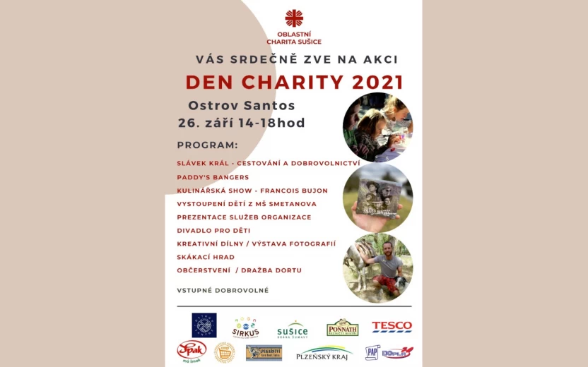 DEN CHARITY v Sušici