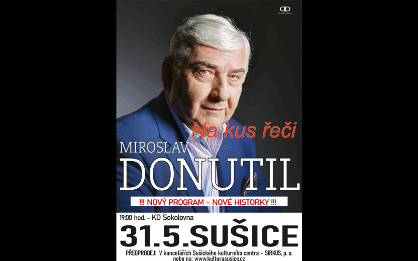 MIROSLAV DONUTIL - Na kus řeči