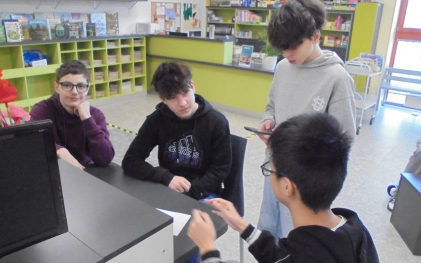 23.3.2026 ZŠ Lerchova, 8.B: Knihovna známá neznámá