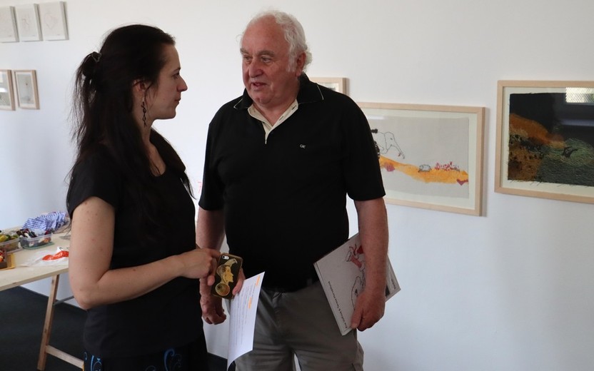 Vernisáž PROMĚNY Eva Volfová