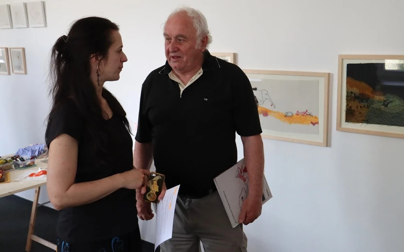 Vernisáž PROMĚNY Eva Volfová
