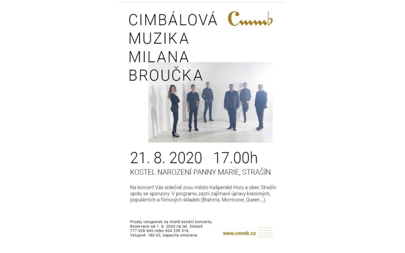 CIMBÁLOVÁ MUZIKA MILANA BROUČKA - koncert