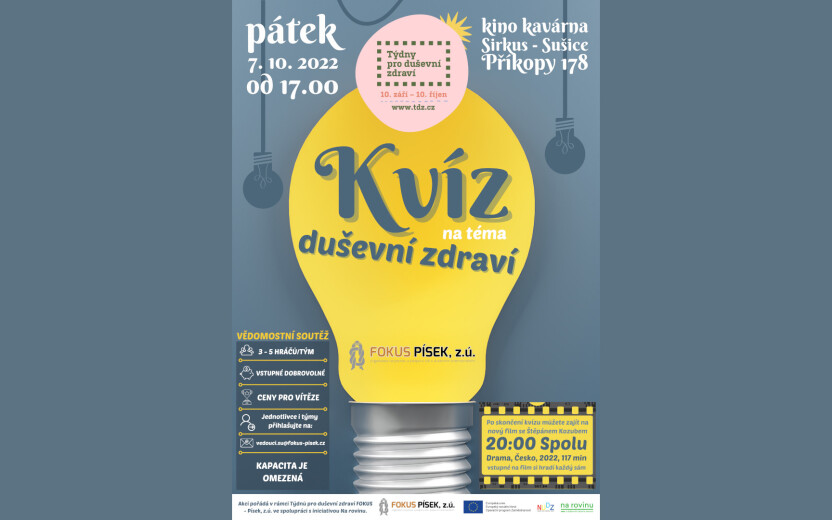Kvíz na téma duševní zdraví