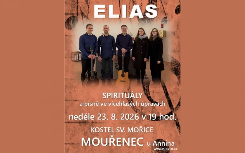 Koncert skupiny Elias na Mouřenci