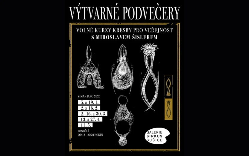 Výtvarné podvečery s Miroslavem Šislerem zima/jaro 2026