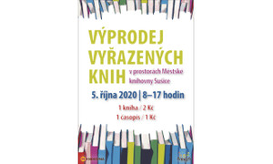 5. 10. 8 -17:00 Výprodej vyřazených knih