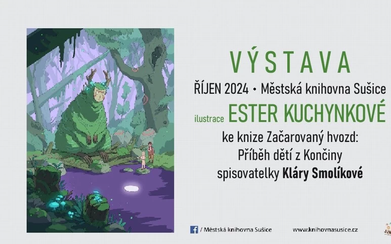 Výstava ilustrací Ester Kuchynkové