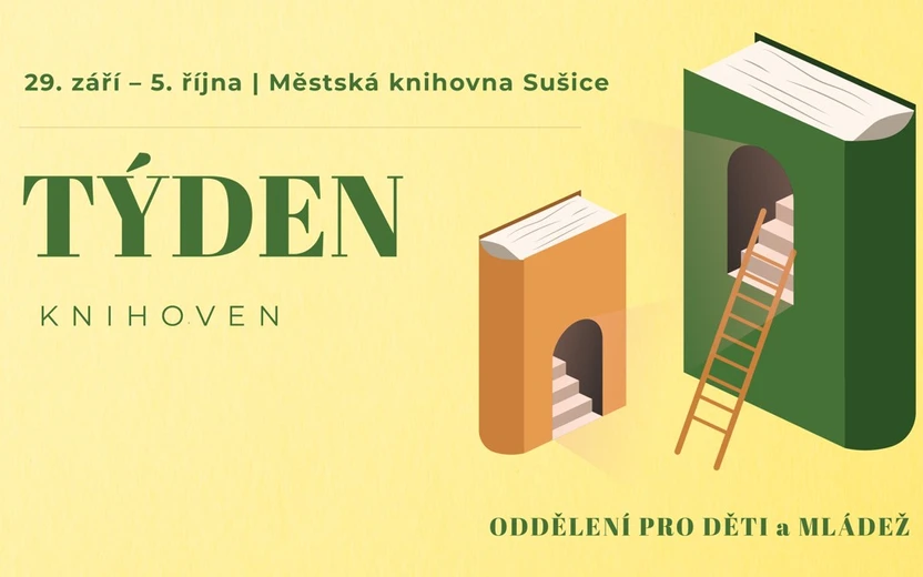 29.9. - 5.10.2026 TÝDEN KNIHOVEN: oddělení pro děti a mládež