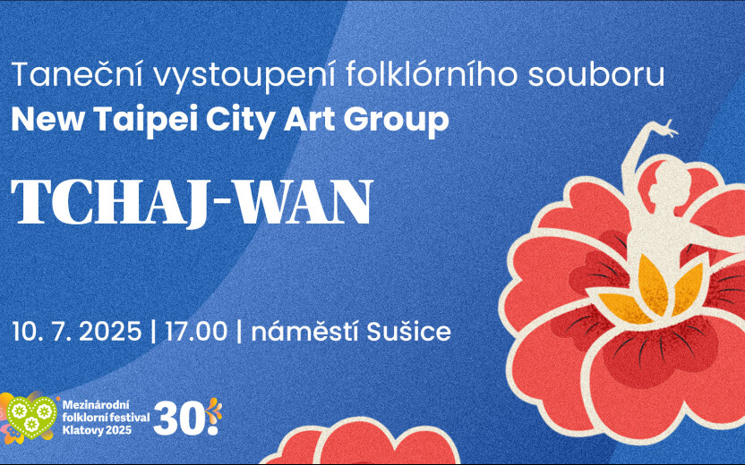 Taneční vystoupení folklórního souboru New Taipei City Art Group