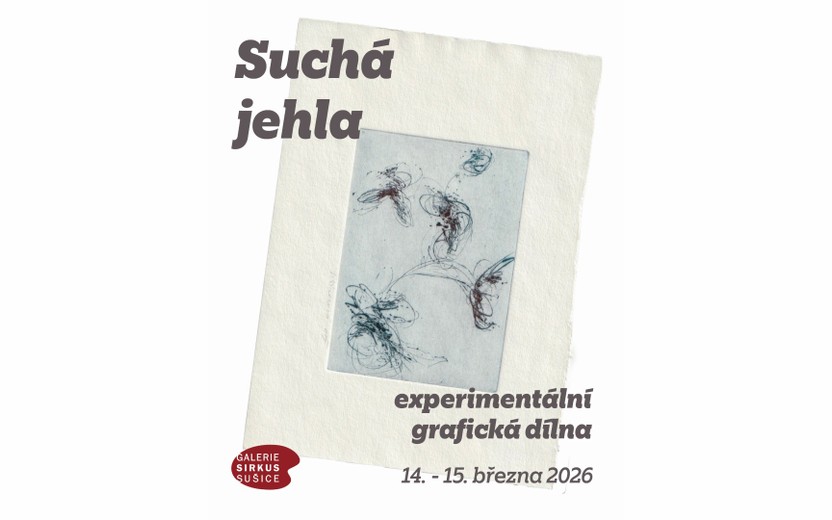 Suchá jehla - experimentální grafická dílna suché jehly s Lenkou Sýkorovou