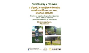 Knihobudky v renovaci