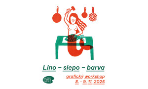Lino - slepo – barva / Grafický workshop linorytu a slepotisku s Barborou Heřmanovou